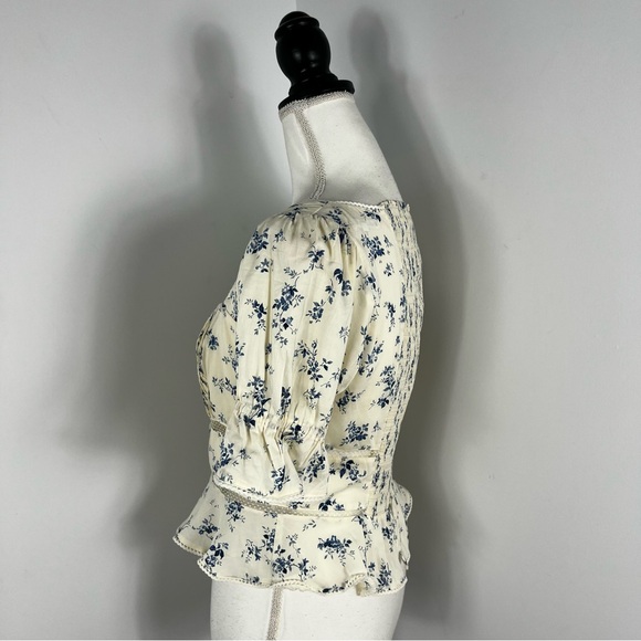 NEW Reformation Daphne floral top - Picture 8 of 10
